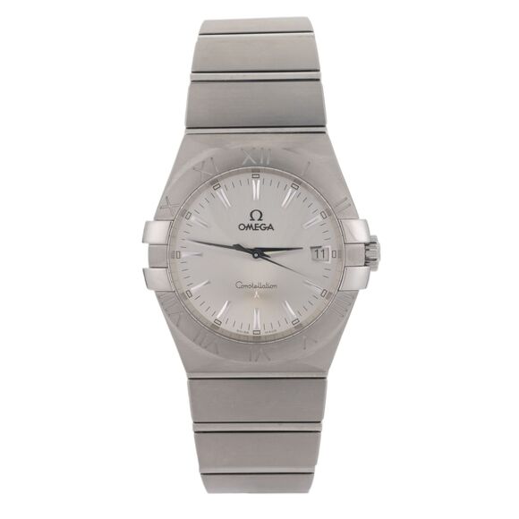 Omega Constellation 123.10.35.60.02.001 35mm Men's Watch W/ Box, Card, Manual